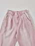 HIGH RISE TUCK WIDE PANTS / PINK /Y252-31064